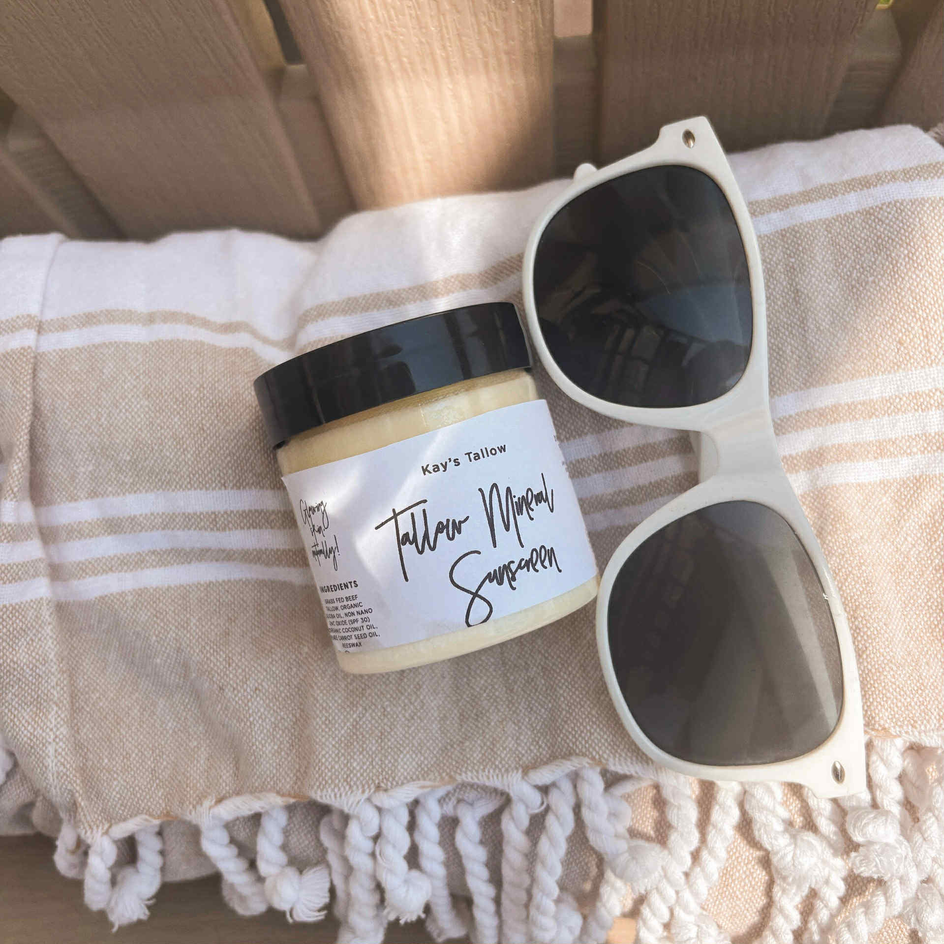 Tallow Mineral Sunscreen